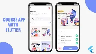 COURSE APP UI USNG FLUTTER