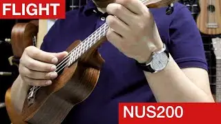 Flight NUS200 Sound TEST by Vladilele 🎸 Teak Soprano UKULELE