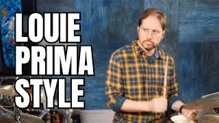 Shuffle Like a PRO with This Louie Prima-Style Drum Play-Along!