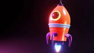 Blender 2.8 Rocket Animation