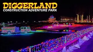 Diggerland Holiday Drive Thru Light Show
