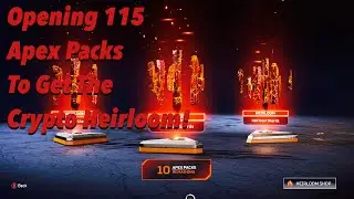 Opening 115 Apex Packs To Get Crypto's HEIRLOOM!