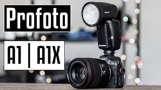 Profoto A1 and A1X | solution for mirrorless cameras | best compact studio light