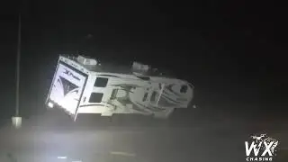 RV Flips Over!!