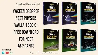 Yakeen Dropper NEET Physics Wallah Book - Free Download for NEET Aspirants