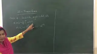 Z-transform. Video 3