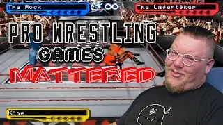 Pro Wrestling Games were the BEST