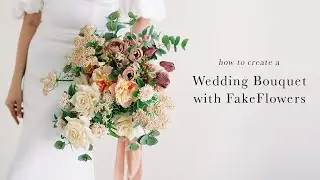 How to Create a Fake Wedding Bouquet with Jen of Nectar and Bloom