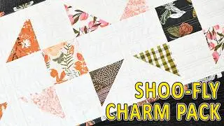 Forest Flutter | Charm Pack Quilt Pattern | In A Day | Quick and Easy