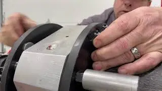 Setting bevels on the Samss Refacer Pin machine
