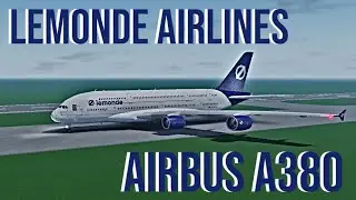 ROBLOX Airbus A380 Business Class Flight - LeMonde Airlines