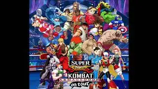 Super Street Fighter Kombat Armageddon On Tour Vs Screen (from Capcom Fighting Evolution)