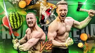 Качок с Катаной vs Турникмен с Топором. Фруто Ниндзя в РЕАЛЬНОСТИ