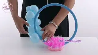 3 decoraciones con globos para Bautizo🕊️🎈🕊️