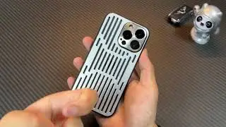 Metal Mesh MagSafe Hollow Cooling Protective iPhone Case #shorts