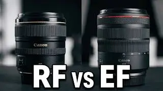 Canon RF против EF.
