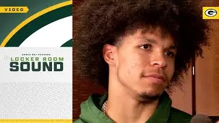 Christian Watson talks about former teammate Aaron Rodgers