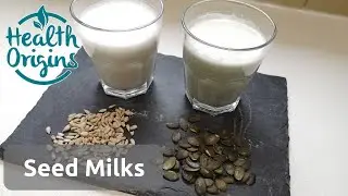 Sunflower Seed Milk & Pumpkin Seed Milk - easy 2 ingredient recipes