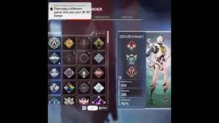 What the real 20 Bomb 4k Badges looks like in Apex Legends 