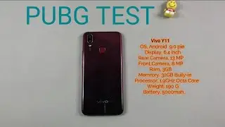 Vivo Y11 Game Test Pubg Mobile