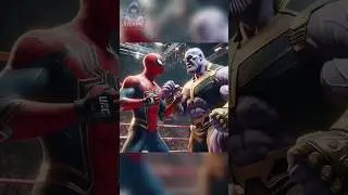 spiderman vs thanos (Revenge of ironman) 🥊 UFC Match 