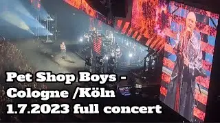 Pet Shop Boys - Cologne / Köln 1.7.2023 full concert(good quality after 25min, sorry)