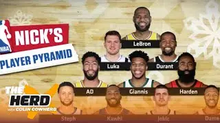 Nick Wright ranks the best players in the NBA in his Player Pyramid | THE HERD