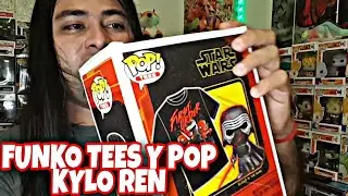 UNBOXING FUNKO TEES KYLO REN🛡FUNKO POP🛡