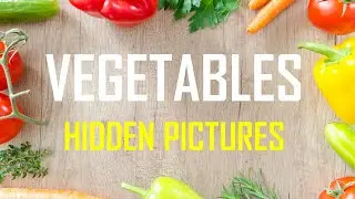 Learn Vegetables | Hidden Pictures English Game | Primary Level