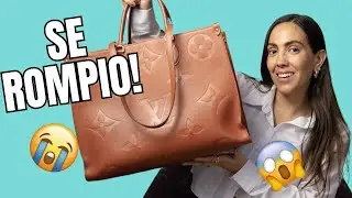 LV ON THE GO COGNAC GM |  desgaste en 2 meses! 😵‍💫😩💸