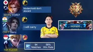 They Don't Trust My 50% WR Alucard 😂 | Mythical Immortal