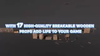 Breakable Wooden Props Pack 2