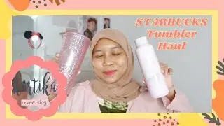 STARBUCKS TUMBLER HAUL - PINK GLITTER TUMBLER