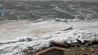 Подвижки льда. Амур 20190412