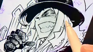 Anime Sketch - Drawing & Inking Manga Panel