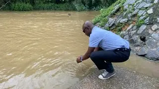 Mystical river in Ghana