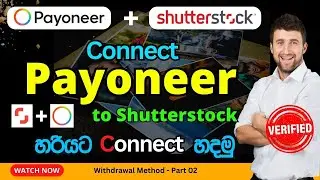 How To Connect Payoneer to Shutterstock Payout method