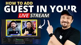How To Add Guest In YouTube Live Stream | How to Add a Guest To Your OBS Live Stream | 2024