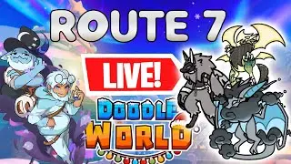 🔴LIVE🔴ROUTE 7 UPDATE IN DOODLE WORLD - ROBLOX