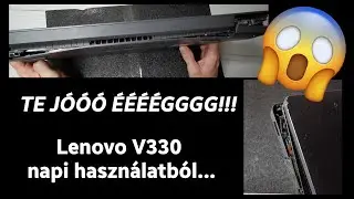 Van baj... Lenovo V330 a kihalás szélén | Hogy-hogy ez még működik? :) Teljes felújítás