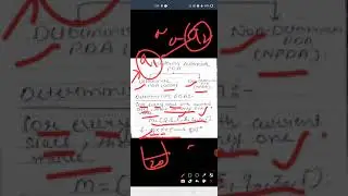 Automata Lecture 33 PDA- Deterministic(DPDA) and Non-Deterministic(NPDA) Pushdown Automata