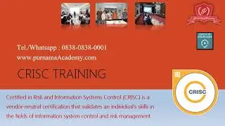 CRISC TRAINING DI JAKARTA BANDUNG