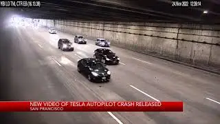 Tesla autopilot crash