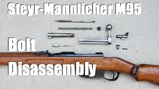 Steyr-Mannlicher M95 Bolt Disassembly