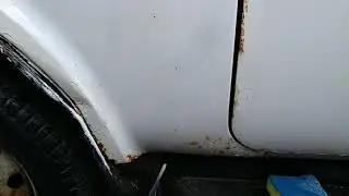 Бюджетное удаление ржавчины с авто.