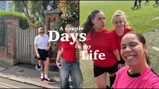 a couple days in my life | football tournament & day out in Richmond
