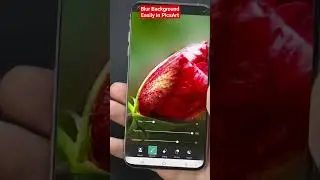 How to Blur Background using PicsArt Easily 