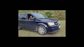 Mini Van on Race Track, Adventures with the Bunn Man