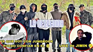 JIKOOK-PUEDO CONFIAR EN JUNGKOOK👀🥺+LIVE DE MIMI😭+DESPEDIDA 🫂