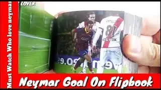 Best skills of Neymar on flipbook By Neymar Lover